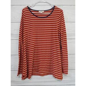 Womens Umgee Elbow Patch Pullover sz M